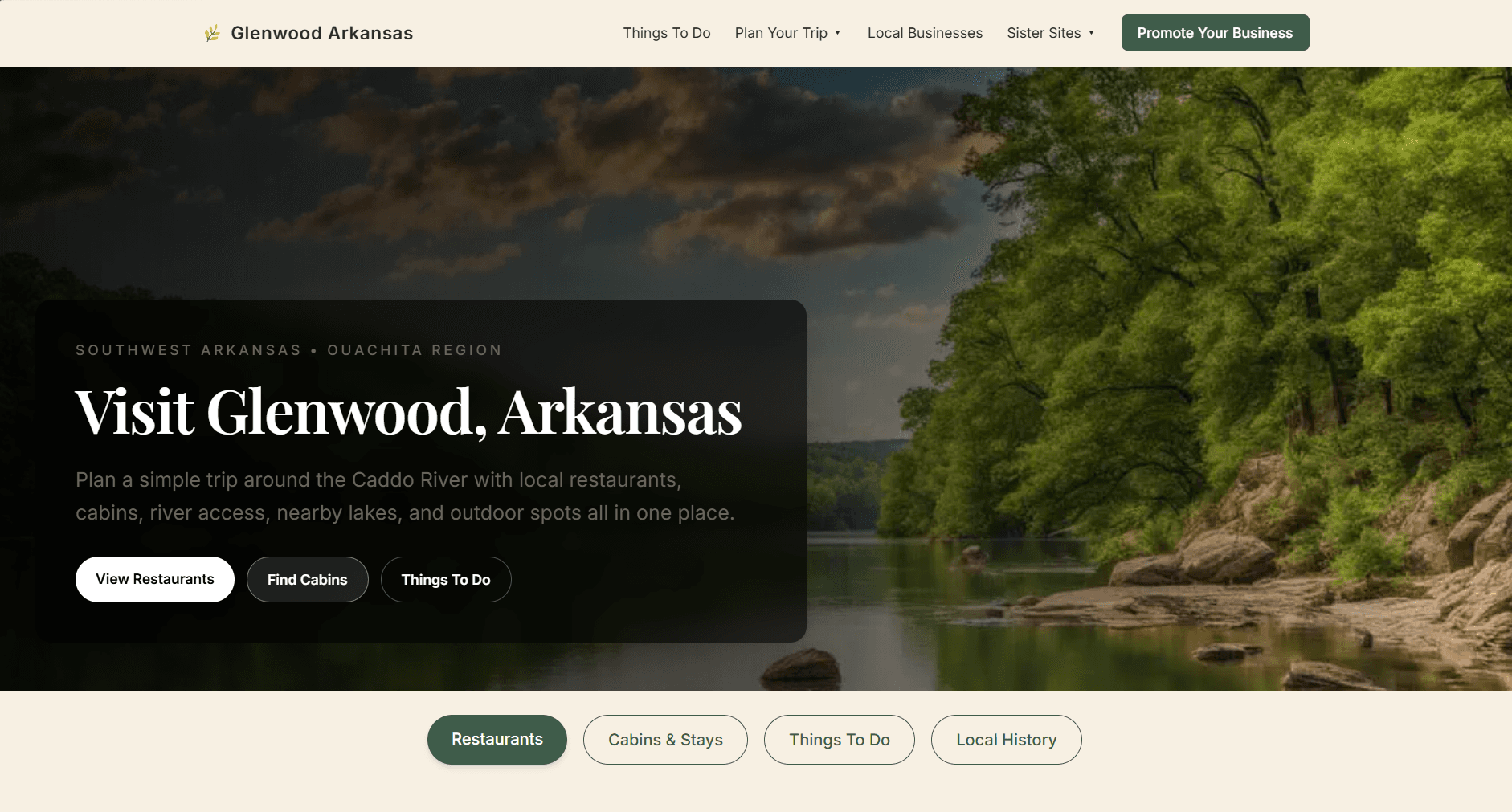 Glenwood Arkansas Guide